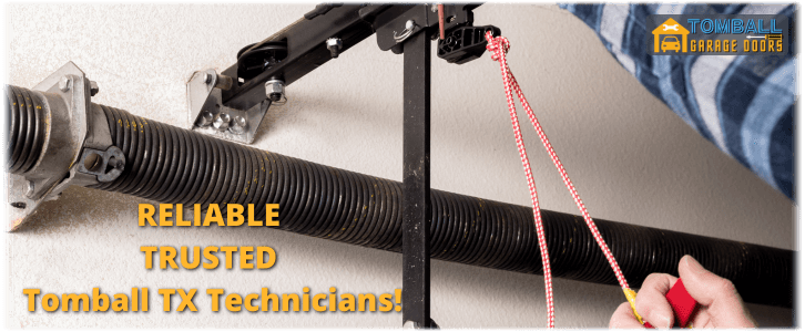 Broken Garage Door Spring Tomball TX